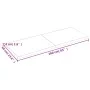 Light brown treated solid wood bathroom countertop 160x60x(2-4)cm by vidaXL, Countertops - Ref: Foro24-3156159, Price: 126,35...