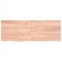 Encimera baño madera maciza tratada marrón claro 140x50x(2-4)cm de vidaXL, Encimeras - Ref: Foro24-3156149, Precio: 96,55 €, ...