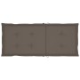 Sillas de jardín 2 uds con cojines taupe madera maciza de teca de vidaXL, Sillas de jardín - Ref: Foro24-3062384, Precio: 283...