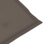 Silla mecedora con cojines madera maciza de acacia de vidaXL, Sillas de jardín - Ref: Foro24-3064187, Precio: 207,08 €, Descu...