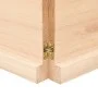 Tablero de mesa madera maciza roble sin tratar 140x40x(2-4) cm de vidaXL, Tableros para mesas - Ref: Foro24-3156314, Precio: ...