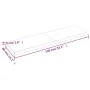 Tablero de mesa madera maciza roble sin tratar 140x40x(2-4) cm de vidaXL, Tableros para mesas - Ref: Foro24-3156314, Precio: ...