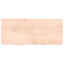 Tablero de mesa madera maciza roble sin tratar 140x60x(2-6) cm de vidaXL, Tableros para mesas - Ref: Foro24-3156319, Precio: ...