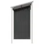 Cobertizo jardín tejado largo acero antracita 277x110,5x181 cm de vidaXL, Cobertizos - Ref: Foro24-364526, Precio: 242,76 €, ...