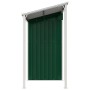Cobertizo jardín tejado alargado acero verde 277x110,5x181 cm de vidaXL, Cobertizos - Ref: Foro24-364524, Precio: 234,82 €, D...