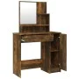 Smoked oak dressing table set 86.5x35x136 cm by vidaXL, Bedroom Dressers - Ref: Foro24-3114152, Price: 94,40 €, Discount: %