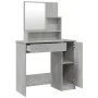 Concrete gray dressing table set 86.5x35x136 cm by vidaXL, Bedroom Dressers - Ref: Foro24-3114150, Price: 100,04 €, Discount: %