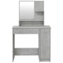 Juego de tocador color gris hormigón 86,5x35x136 cm de vidaXL, Tocadores para dormitorios - Ref: Foro24-3114150, Precio: 101,...