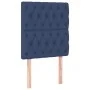 Cama box spring con colchón tela azul 80x200 cm de vidaXL, Camas y somieres - Ref: Foro24-3128163, Precio: 375,75 €, Descuent...