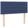 Box spring bed with blue fabric mattress 80x200 cm by vidaXL, Beds and slatted bases - Ref: Foro24-3129751, Price: 308,33 €, ...