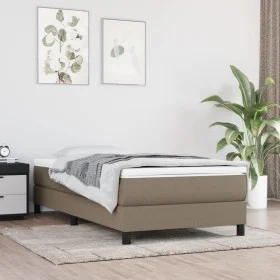 Colchón de muelles ensacados tela gris taupe 80x200x20 cm de vidaXL, Colchones - Ref: Foro24-347678, Precio: 138,93 €, Descue...
