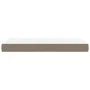 Pocket spring mattress taupe gray fabric 80x200x20 cm by vidaXL, Mattresses - Ref: Foro24-347678, Price: 138,93 €, Discount: %