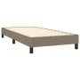 Cama box spring colchón y luces LED gris taupe 80x200 cm de vidaXL, Camas y somieres - Ref: Foro24-3133193, Precio: 294,04 €,...