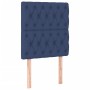 Cama box spring con colchón tela azul 80x200 cm de vidaXL, Camas y somieres - Ref: Foro24-3137355, Precio: 366,84 €, Descuent...