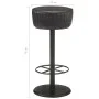 Taburete de cocina de cuero auténtico negro de vidaXL, Taburetes de cocina - Ref: Foro24-321872, Precio: 121,80 €, Descuento: %