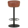 Taburete de cocina de cuero auténtico marrón de vidaXL, Taburetes de cocina - Ref: Foro24-321871, Precio: 129,92 €, Descuento: %