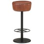 Taburete de cocina de cuero auténtico marrón de vidaXL, Taburetes de cocina - Ref: Foro24-321871, Precio: 122,49 €, Descuento: %