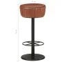 Taburete de cocina de cuero auténtico marrón de vidaXL, Taburetes de cocina - Ref: Foro24-321871, Precio: 129,92 €, Descuento: %