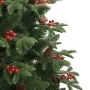 Árbol de Navidad artificial con piñas y bayas 210 cm de vidaXL, Arboles de navidad - Ref: Foro24-358377, Precio: 136,10 €, De...