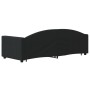 Sofá cama nido tela negro 80x200 cm de vidaXL, Camas y somieres - Ref: Foro24-3197185, Precio: 250,59 €, Descuento: %