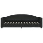 Sofá cama nido tela negro 80x200 cm de vidaXL, Camas y somieres - Ref: Foro24-3197185, Precio: 250,59 €, Descuento: %