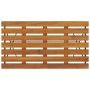 Mesa de cafetería plegable madera acacia y acero 100x54x71 cm en Mesas de jardín | Comprar online en Foru.es