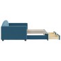 Sofá cama nido con cajones terciopelo azul 90x200 cm de vidaXL, Camas y somieres - Ref: Foro24-3197348, Precio: 289,41 €, Des...