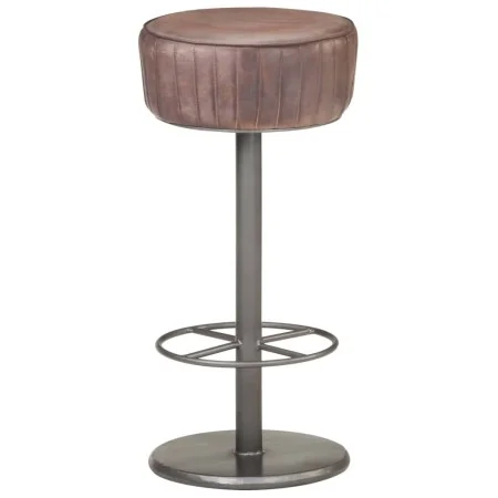 Taburete de cocina de cuero auténtico marrón envejecido de vidaXL, Taburetes de cocina - Ref: Foro24-321873, Precio: 122,97 €...