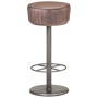 Taburete de cocina de cuero auténtico marrón envejecido de vidaXL, Taburetes de cocina - Ref: Foro24-321873, Precio: 124,96 €...