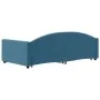 Sofá cama nido con cajones terciopelo azul 100x200 cm de vidaXL, Camas y somieres - Ref: Foro24-3197355, Precio: 291,77 €, De...