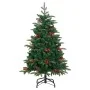 Árbol de Navidad artificial con piñas y bayas 150 cm de vidaXL, Arboles de navidad - Ref: Foro24-358375, Precio: 66,13 €, Des...