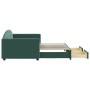Sofá cama nido con cajones terciopelo verde oscuro 90x200 cm de vidaXL, Camas y somieres - Ref: Foro24-3197351, Precio: 292,8...