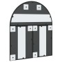 Espejo de pared arco de hierro negro 60x70 cm en Espejos | Comprar online en Foru.es