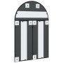 Espejo de pared arco de hierro negro 60x90 cm en Espejos | Comprar online en Foru.es