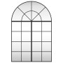 Espejo de pared arco de hierro negro 80x120 cm en Espejos | Comprar online en Foru.es