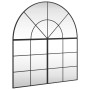 Espejo de pared arco de hierro negro 100x110 cm en Espejos | Comprar online en Foru.es