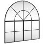 Espejo de pared arco de hierro negro 80x80 cm en Espejos | Comprar online en Foru.es