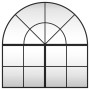 Espejo de pared arco de hierro negro 80x80 cm en Espejos | Comprar online en Foru.es
