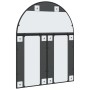Espejo de pared arco de hierro negro 80x100 cm en Espejos | Comprar online en Foru.es