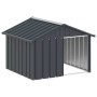 Casa de perro acero galvanizado antracita 116,5x103x81,5 cm en Casetas para perros | Comprar online en Foru.es