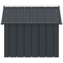Casa de perro acero galvanizado antracita 116,5x103x81,5 cm en Casetas para perros | Comprar online en Foru.es