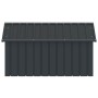 Casa perros acero galvanizado gris antracita 116,5x153x81,5 cm en Casetas para perros | Comprar online en Foru.es
