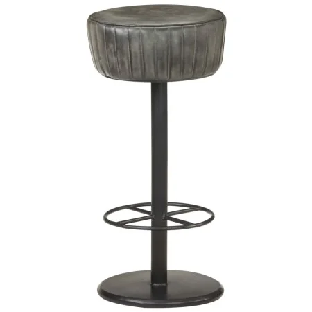 Antiker grauer Küchenhocker aus echtem Leder von vidaXL, Küchenhocker - Ref: Foro24-321874, Preis: 131,67 €, Rabatt: %