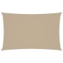 Toldo de vela rectangular tela Oxford beige 5x8 m en Sombrillas | Comprar online en Foru.es