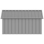 Casa para perros acero galvanizado gris 116,5x153x81,5 cm en Casetas para perros | Comprar online en Foru.es
