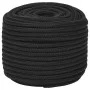 Deep black polypropylene boat rope 14 mm 25 m by vidaXL, Ropes and metal cords - Ref: Foro24-152515, Price: 24,22 €, Discount: %