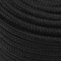 Cuerda de barco polipropileno negro intenso 14 mm 25 m de vidaXL, Sogas y cuerdas metálicas - Ref: Foro24-152515, Precio: 24,...