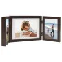 Dark brown triple collage photo frame 22x15cm+2x(10x15cm) by vidaXL, Photo frames - Ref: Foro24-332750, Price: 12,83 €, Disco...