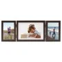 Dark brown triple collage photo frame 22x15cm+2x(10x15cm) by vidaXL, Photo frames - Ref: Foro24-332750, Price: 12,83 €, Disco...