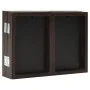Dark brown triple collage photo frame 22x15cm+2x(10x15cm) by vidaXL, Photo frames - Ref: Foro24-332750, Price: 12,83 €, Disco...
